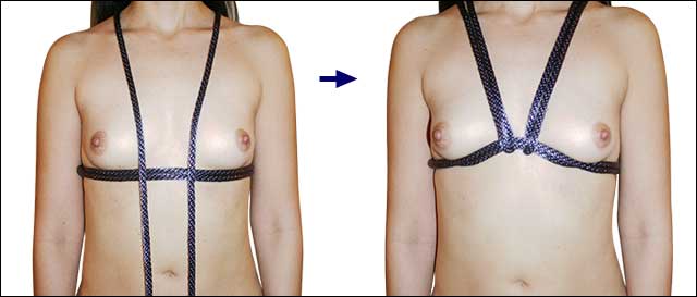 Bondage how to tie breast Ties